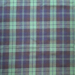 Red Tartan Plaid Fabric Cotton Width 57 Inches Yarn Dyed and Brushed for Festive Christmas Decorations and DIY Crafts and Dress (Red-Black, Cut by The Yard)