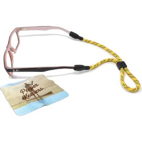 Retainers, Kids Sportcord Eyeglass Cord, Sunglass Holder | w/Microfiber Cloth, Screwdriver
