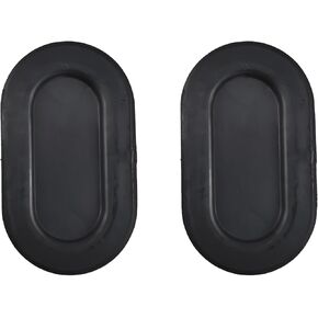 2PCS 4L3Z-99277B76-AA 4L3Z99277B76AA شاحنة سرير سرير تصريف بيضاوي غطاء قابس متوافق مع فورد F150 1997-2024 فورد F250 F350 2017-2024 فورد F450 F550 2017
