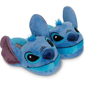 Disney Lilo and Stitch Girls Slippers - Lilo, Stitch, Angel, Ohana Slip-On 3D Slippers for Kids Stitch Slippers