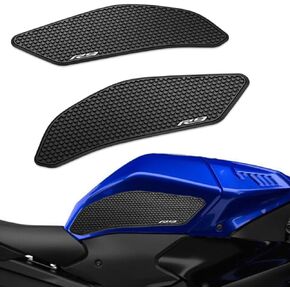 Fit For YAMAHA YZFR9 R9 YZF-R9 2025 Motorcycle PVC rubber side fuel tank pad YZF R9 Tank Pads Protector Stickers Decal Gas Knee Grip Traction Pad Side StickeR