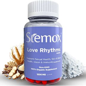 إيقاعات الحب 1200mg | L-Arginine | تريبولوس تيريستريس | مكملات L-Arginine للرجال | 60 كبسولات | غير GMO | 100 ٪ العضوية | تريبولوس للرجال | L-Arginine 1200mg كبسولات