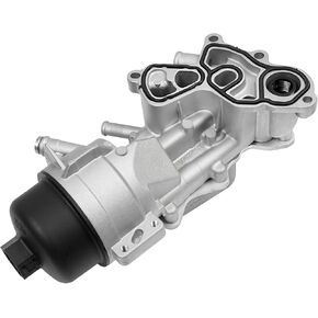 Upgraded Engine Oil Cooler Compatible with MINI COOPER R55 R56 R57 R58 R59 R60 R61 2011-2016 1.6L N18 Engine Replacement Direct Fit OEM #11428643745 & 11427552687