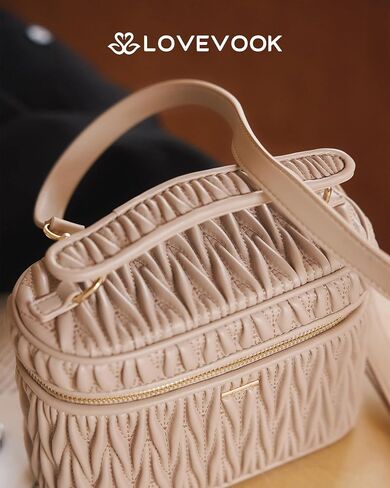 LOVEVOOK Crossbody Bags for Women, Quilted Crossbody Purses for Women, Small Shoulder Handbags for Daily, Work, Travel, Gifts in Saudi Arabia