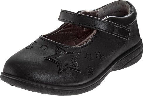 Josmo Girls Mary Jane Shoes School - أطفال شقق موحدة لباس باليه فستان رسمي على زلة - حجم صغير/طفل صغير/طفل كبير in Saudi Arabia