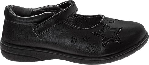 Josmo Girls Mary Jane Shoes School - أطفال شقق موحدة لباس باليه فستان رسمي على زلة - حجم صغير/طفل صغير/طفل كبير in Saudi Arabia