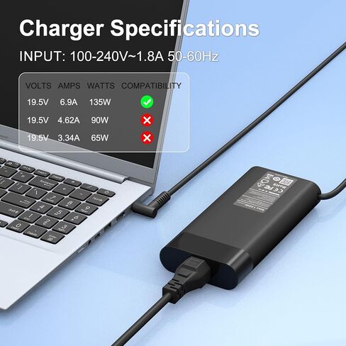 45W USB C Chromebook Charger for HP Chromebook X360 14 14-ca0061dx 14-ca060nr 14-ca020nr 14-ca043cl 14-ca051wm 14-ca052wm 14-ca091wm ca061dx USB C Fast Power Supply Adapter in Saudi Arabia