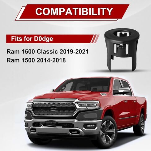 مديك مستشعر مساعدة للوقوف السيارات - متوافق مع D0DGE RAM 1500 (2014-2018) و RAM 1500 Classic (2019-2021) - استبدال المصد الأمامي والخلفي لـ OEM# 5LS52TZZAA ، 68335619AC - 4PCS - 4PCS in Saudi Arabia