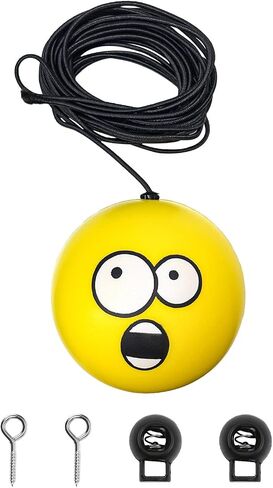 Double Garage Parking Aids, Retractable Emotion Ball Garage Parking Assist Guide System, Car Stopper Ball Garage Parking Indicator for Most Vehicles, Car Accessories (C) in Saudi Arabia