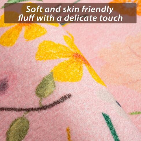 Area Rug 9x12, Washable Large Rugs for Living Room, Non Slip 0.27" Low Pile Vintage Floral Large Carpet for Bedroom, Dining Room, Kids Playroom (Pink) in Saudi Arabia
