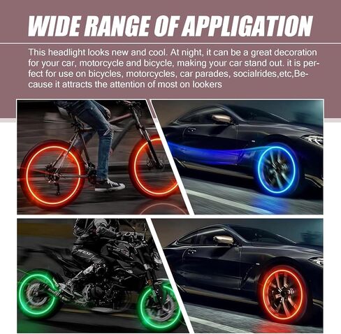 6 PCS Car Tire Valve Light, PVC + Metal Shell Vibration Sensor Breathing Flash Valve Stem Light, for Cars (Red) in Saudi Arabia