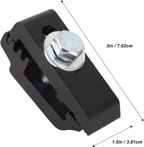 6pcs Truck Bed Cover Clamps Truck Cover Cap Clamps 1112514 Aluminum Low Pro Truck Cap Mounting Clamps for Truck Beds (Silver) in Kuwait