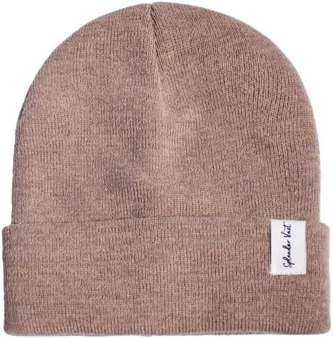 Beanie for Children Unisex Knit Cuffed Plain Winter Beanies Hats Skull Cap in Saudi Arabia