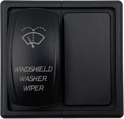 6 Pack Rocker Switch Panel Cover Toggle Switch Hole Cover for Empty Slot Switch Bracket Filler Plug in Saudi Arabia