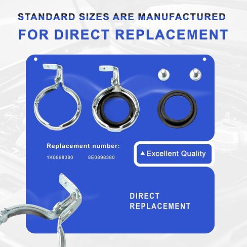 1K0898380 8E0898380 HVAC Air Conditioning Condenser Heater Core Seal Repair Kit Compatible with Audi A3 A4 Q3 TT VW Beetle CC Eos Golf Jetta Passat Tiguan R32 GTI Rabbit in Saudi Arabia
