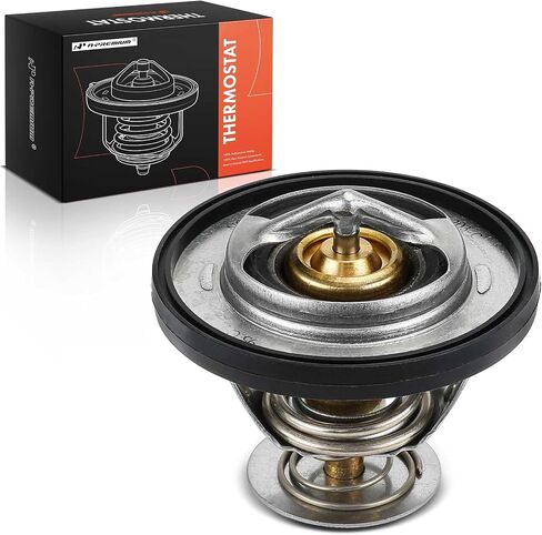A-Premium Engine Coolant Thermostat with Seal Compatible with Ram 1500, 2500, 3500 & Jeep Grand Cherokee, Wrangler, Commander & Dodge Ram 1500 2500 3500, Charger, Durango, Challenger & Chrysler Aspen in Saudi Arabia