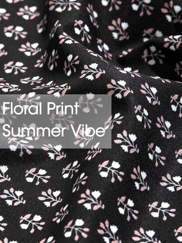Wenrine Womens Summer Floral Maxi Dress Smocked Tie -Counter Boho Slicfeless Tier Dressed Dresses Dust Dressed in Saudi Arabia