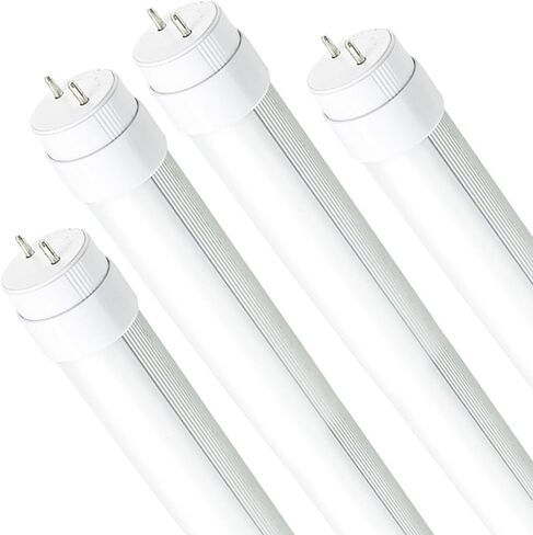 4 Pack F15T8 Led Tube Light,120V,7W,18 Inch Led,5000K Daylight White,F15T8 LED Rotatable End Caps,Frosted Cover,F15T8 LED Tube Light Replacement for Bulb. in Saudi Arabia