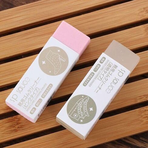 1Pc White Suede and Nubuck Eraser,Sheepskin Shoe Cleaning Eraser Leather Fabric Shoes Care White Sneakers Cleaner Dirt Remover Quickly Remove Dust and Dirt,Shoe Cleaners,Shoe Treatments and Polishes in Saudi Arabia