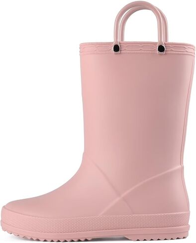 JUDIS Kids Rain Boots Waterproof with Easy-on Handles Boys and Girls Rain Shoes in Saudi Arabia