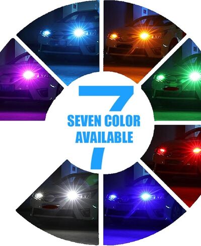 10 Piece Bulb T10 W5W LED CANBUS 12V Non Polar 194 Wedge Car Interior Dome Light License Plate Lights,Car Reading Lights,Side Lights (White) in Saudi Arabia