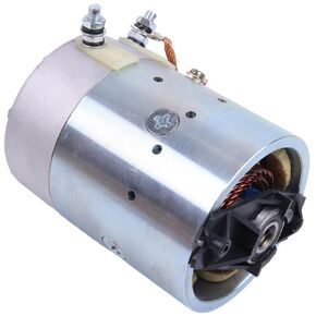 Solarhome 12v مضخة محرك 2 post post double bearing متوافق مع Boss Snow Plow Hyd01563 Hyd1563 Hyd09328