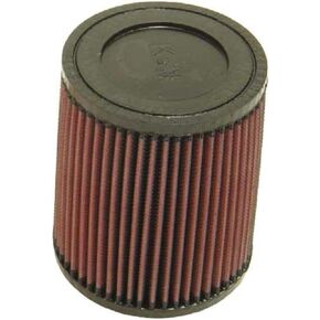 K&N High-Flow Original Lifetime Universal Clamp-On Air Filter: Performance, Premium, Washable: Flange Diameter: 2.25 In, Filter Height: 6 In, Flange Length: 0.625 In, Shape: Round Tapered, RU-3560