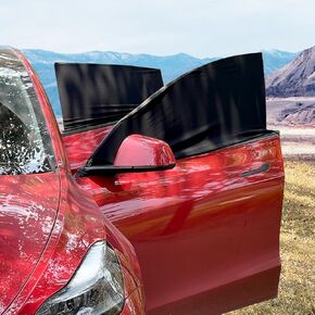 Tesla Model Y 2024 TEABEAUTY Privacy Camping Curtains for Tesla Model Y 7 Pieces, Can be Used When Door Open, Tesla Privacy Screens Tesla Camping Shades, Full Blackout, Easy Setup & Space Saving