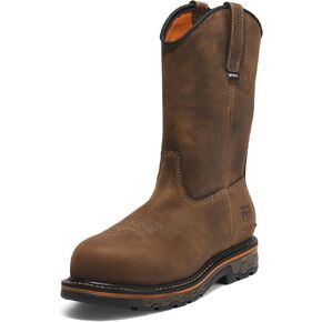 Timberland PRO Men's True Grit Pull on Composite Safety Toe Waterproof Industrial Western Work Boot