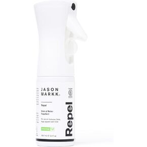 جايسون ماركك صد رذاذ ، منظف الأحذية ، طارد الماء والبقع ، غير Aersol ، رعاية حذاء رياضة ، مثالي للأحذية ، آمنة للجلد ، جلد الغزال ، nubuck ، القطن ، الحياكة ، 5.4 أوقية