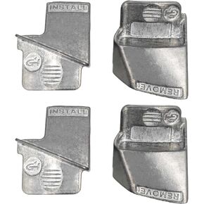 مجموعة Mate Lajiaoz Stretch Belt Mate ، مزيل الأحزمة المعدنية ، أداة تثبيت مزيل الحزام الممتد للأحزمة على السيارة والشاحنات والعربة والمتزلج وأدوات السيارات الأخرى (المعادن) in Kuwait