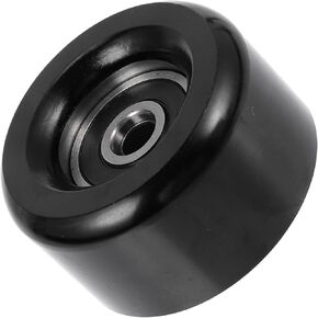 1 Pc Drive Belt Idler Pulley for Nissan Versa 2009-2011 2014-2018,for Nissan Tiida 2009-2012 2016-2018 Iron Black Serpentine Tensioner Pulley Idler