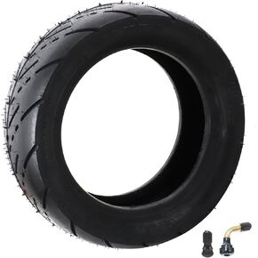 90/55-6 Scooter Tire 10 inch Off Road Tire 10x3.0 Rubber Tubeless Tire Motorcycle Electric Scooter Tires Replace