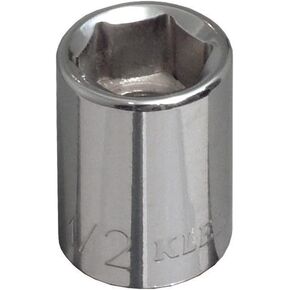 Klein Tools 65700 3/8-Inch Standard 6-Point Socket, 3/8-Inch Drive