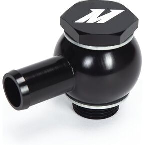 Mishimoto Banjo Fitting With Bolt M20 x 5/8 Straight, Black