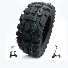 Electric Scooter 11inch Vaccum Tire 100/65-6.5 Off-road Tubeless Tyre Replacement Wheels for VSETT 11+/Zero 11X/Dualtron/Geofought/Boyueda/Toursor Electric Scooter