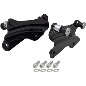 Hogworkz® 4-Point Docking Hardware Kit - Compatible with 2014-2022 Harley Davidson Street Glide Road King Electra Glide Road Glide - Black