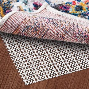 Non Slip Area Rug Gripper 3.3×6.6 ft, Rug Gripper for Hardwood Floors, Laminate, Vinyl, Stone & Tile, Anti Slip Area Rug Pad for Under Rugs