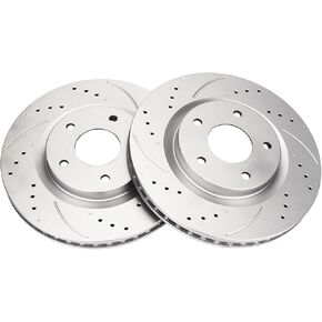 KAC - Disc Brake Rotors | Brake Kit for Nissan 2008-2013 Rogue, Nissan 2014-2015 Rogue Select, Nissan 2007-2012 Sentra 2.5L Automotive Replacement Brake Rotors,31512