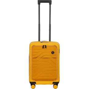 حقيبة Bric's B | y Ulisse Spinner - أمتعة محمولة 21 بوصة - خارجي صلب وقفل معتمد من TSA - المانجو
