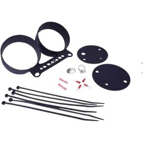 1995-2005 Gloss Black Harley Sportster Dual Gauge Mount Bracket 67294-95A XL 1200 883 speedometer tachometer XL1200 XL883 VTwin 39-0213 Dyna Super Wide Glide Low Rider Custom Roadster Deluxe 2210-0545