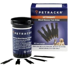 شرائح اختبار Petrackr® لمراقبة الجلوكوز في الدم والكلاب