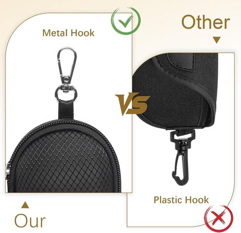 Bukere Eyeglasses Case with Clip, Portable Travel Sunglasses Glasses with Zipper for Women Men in Saudi Arabia