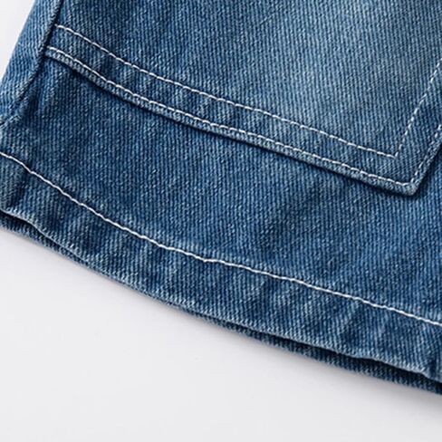 Toddler Baby Boys Denim Shorts Summer Casual Cargo Shorts in Saudi Arabia