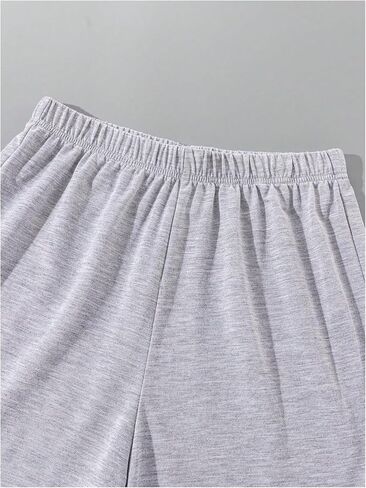 Boy's 3 Pack Letter Print Athletic Shorts Elastic Waist Quick Dry Active Track Shorts in Saudi Arabia