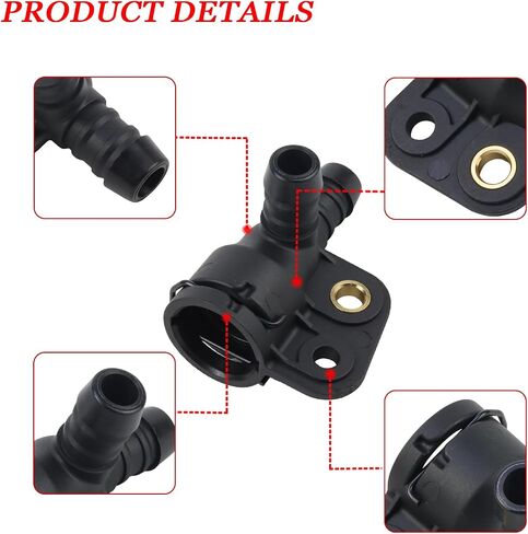 2762006651 Turbocharger Soolant Return Hose Connector for Mercedes Benz CLS400 CLS320 E400 E320 GLE400 ML400 R320 R400 SL400 S320 S350 S400 S500 ، يحل محل A2762006651 in Saudi Arabia