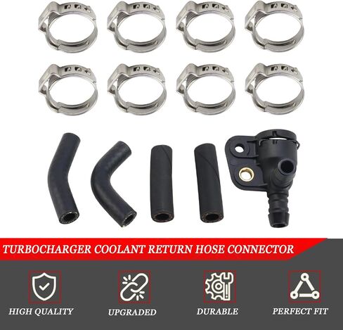 2762006651 Turbocharger Soolant Return Hose Connector for Mercedes Benz CLS400 CLS320 E400 E320 GLE400 ML400 R320 R400 SL400 S320 S350 S400 S500 ، يحل محل A2762006651 in Saudi Arabia