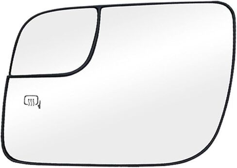 Driver Side Mirror Glass Compatible with 2011-2019 Ford Explorer Police Interceptor Utility, Left Convex Heated Mirror Replacement for BB5Z-17K707-AA in Saudi Arabia