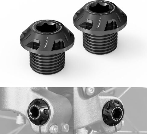Black Front Wheel Axle Lock Nut Bolt Accessories Compatible with Segway X160 X260, Compatible with Surron Light Bee X/S/ L1E, See Fitment in Kuwait