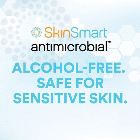 SkinSmart Antimicrobial Facial Cleanser Spray to Remove Viruses and Bacteria Around Eyes, Nose and Mouth, Fight Maskne, 2 oz Spray (3 Pack) Non-Irritating Hypochlorous Acid in Saudi Arabia